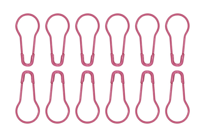 Pink Knitter's Safety Pins