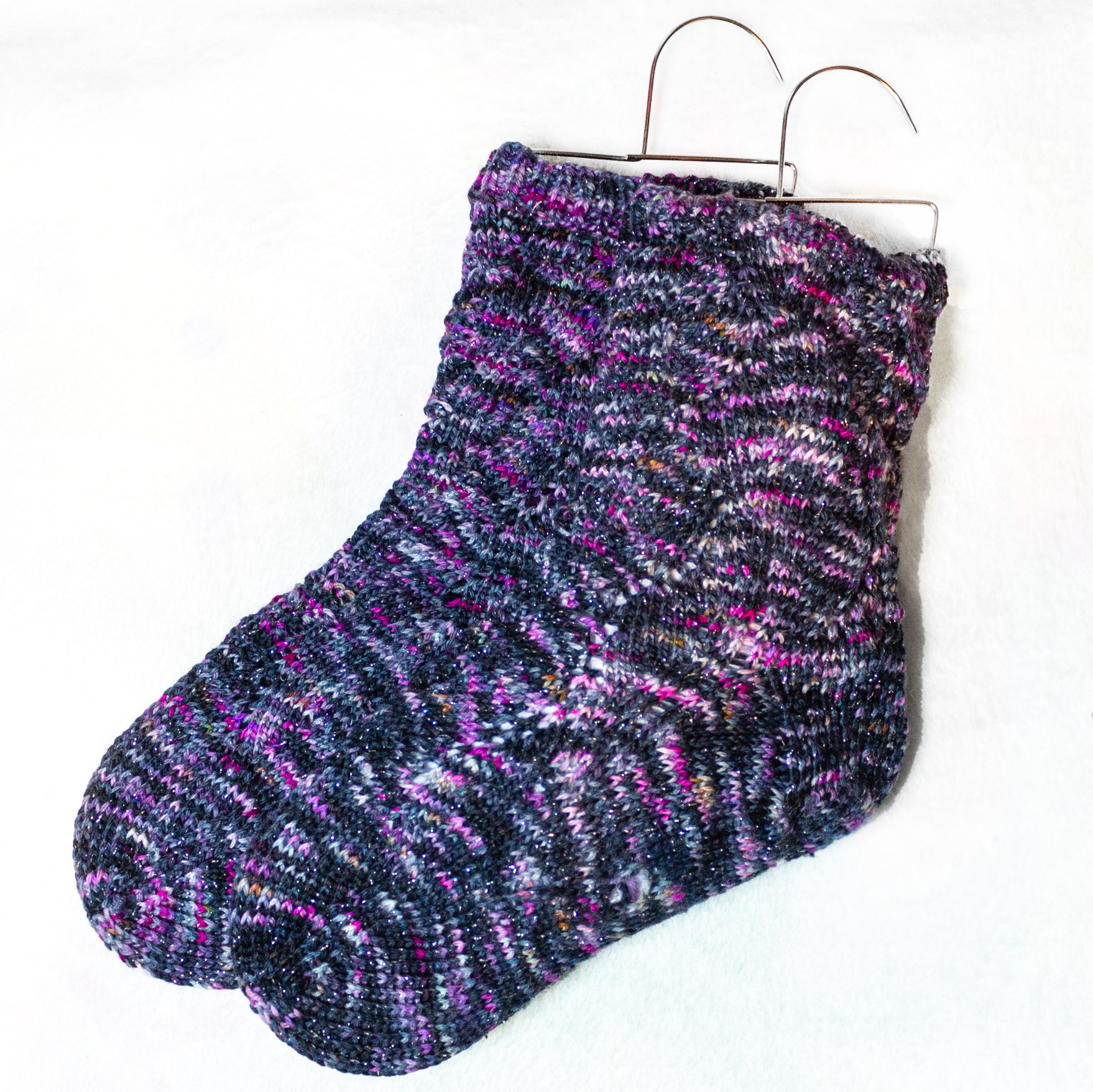 Fire escape socks by The knit yorker