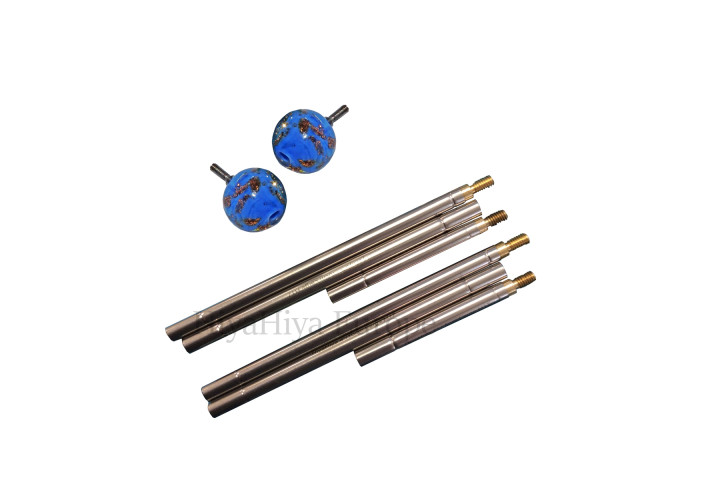 Straight Needles with Bead Stoppers