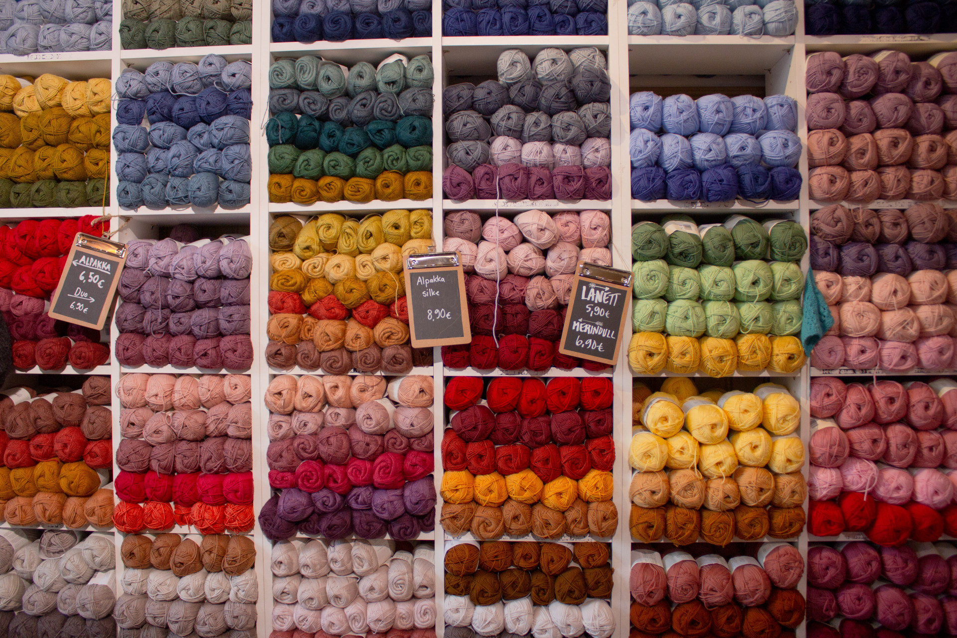 Image of multicoloured yarn for knitting wholesale